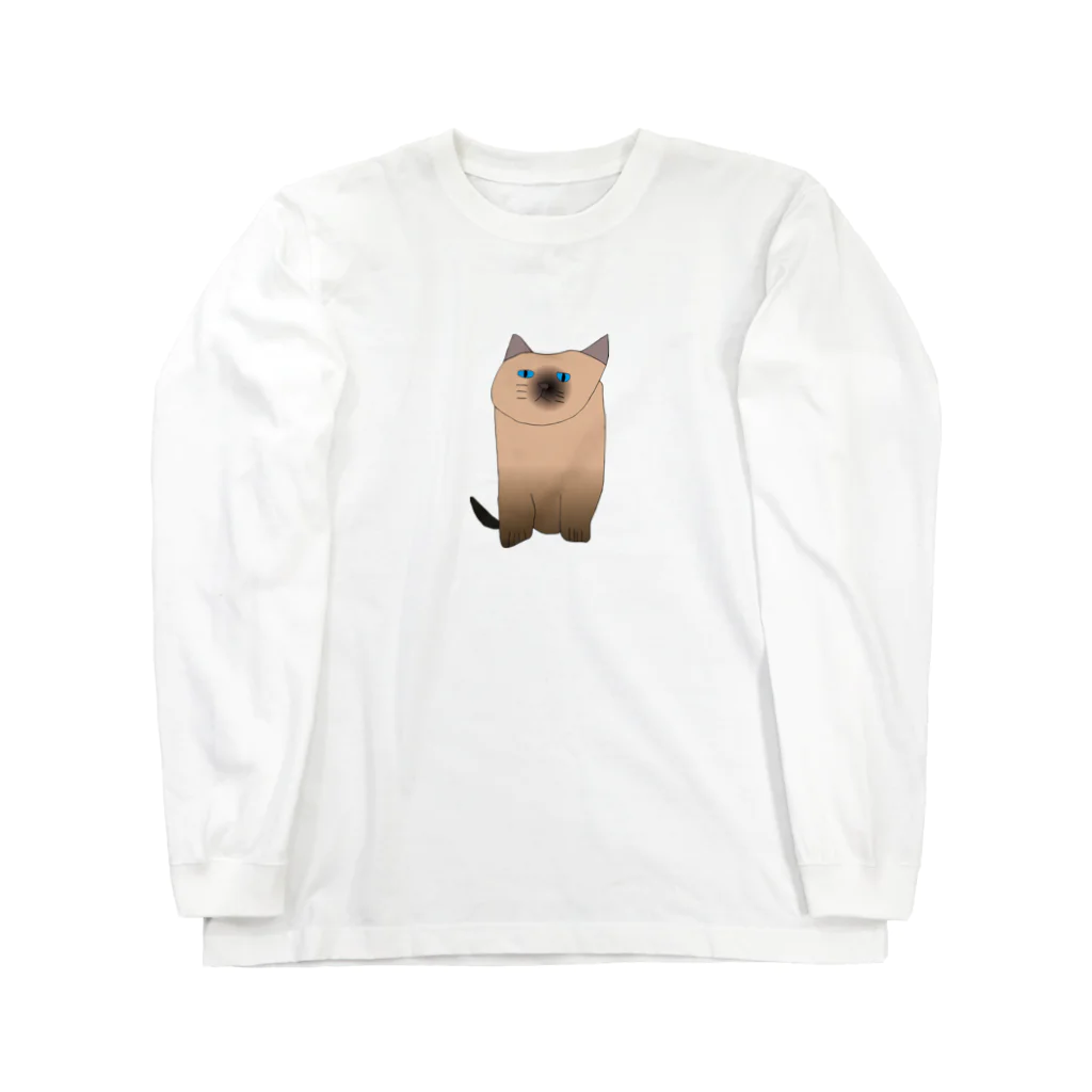 MOBのシャム猫 Long Sleeve T-Shirt