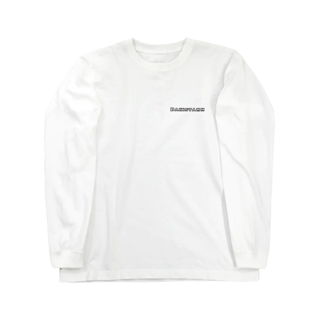 BakistammのBakistamm 歪み ロンTee Long Sleeve T-Shirt