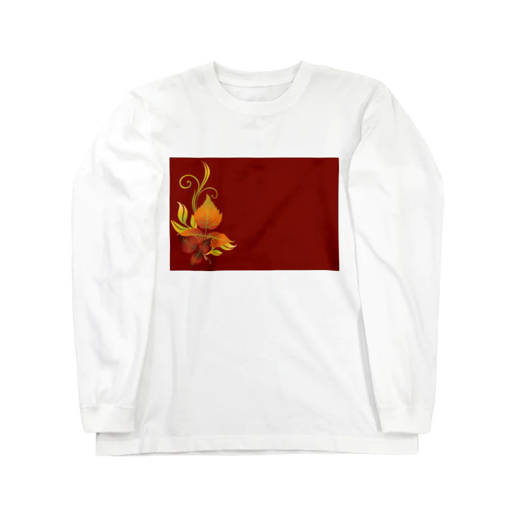 Sakura-yuanの緋色 ロングスリーブTシャツ