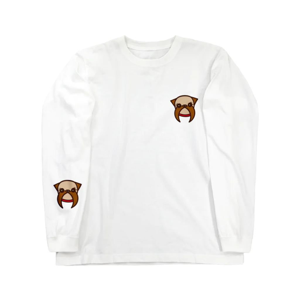 おさんぽわんこのブリュッセル・グリフォン Long Sleeve T-Shirt