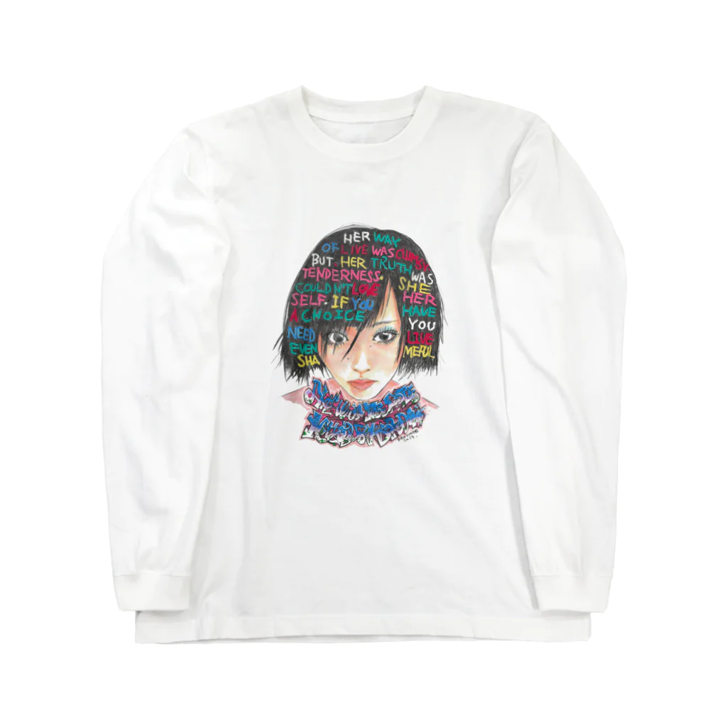 cartoonpunxのShe was too late & killed by boredoms 3 Long Sleeve T-Shirt