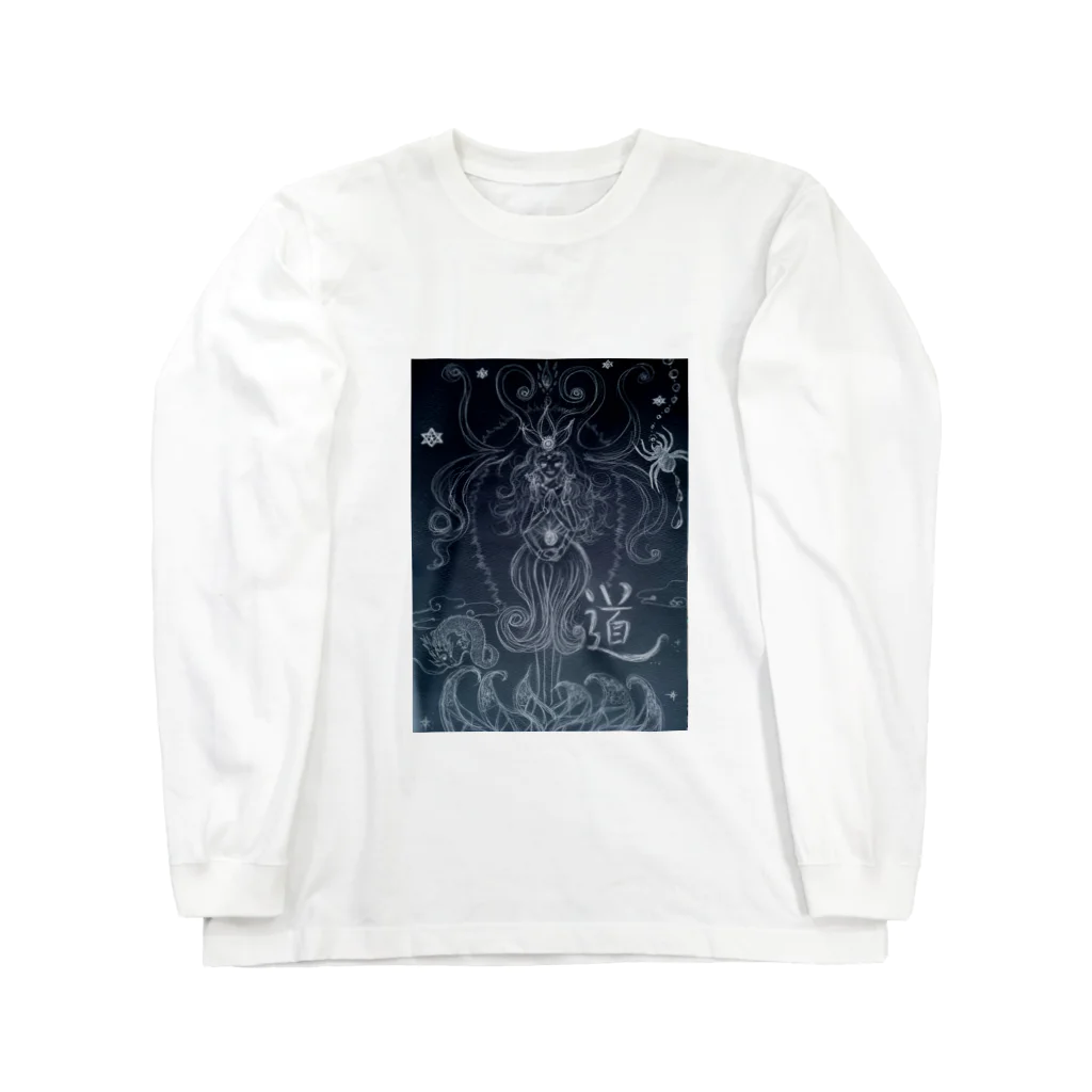 Cream☆renaの道の女神様☆宇宙バージョン Long Sleeve T-Shirt