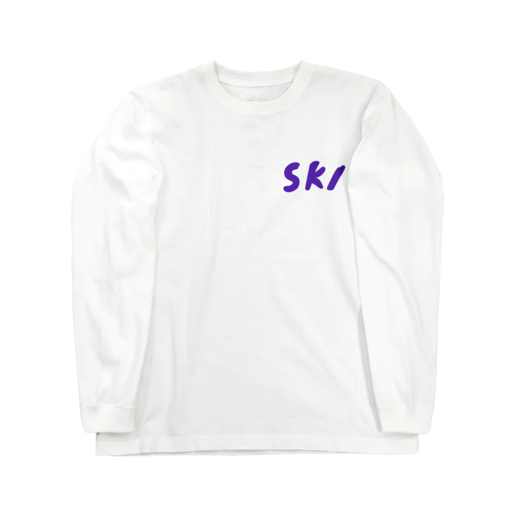Sagittari Earthのtake me ski ロングスリーブTシャツ