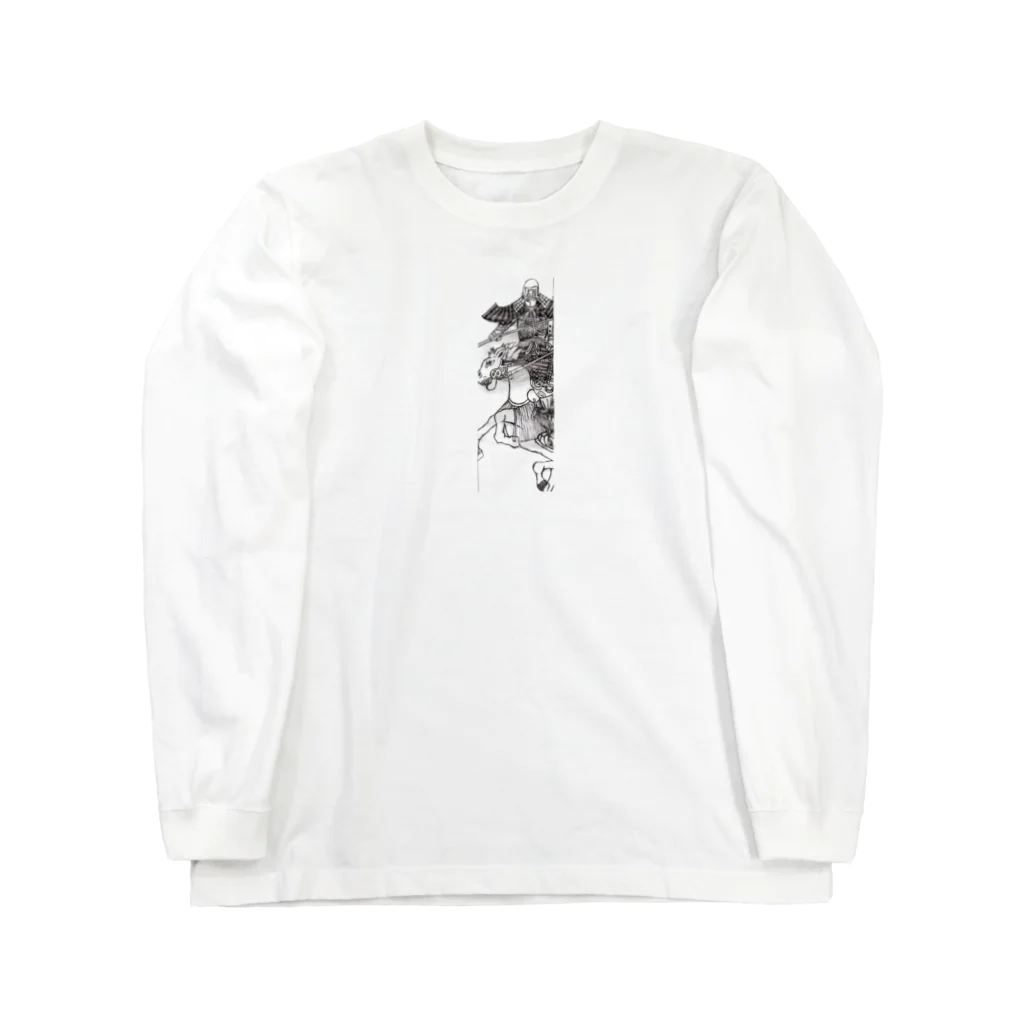 burijinaの武者絵 Long Sleeve T-Shirt