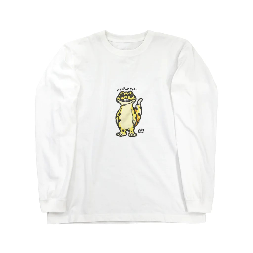 nnn Geckosのレオパードゲッコーくんゆるゆる Long Sleeve T-Shirt