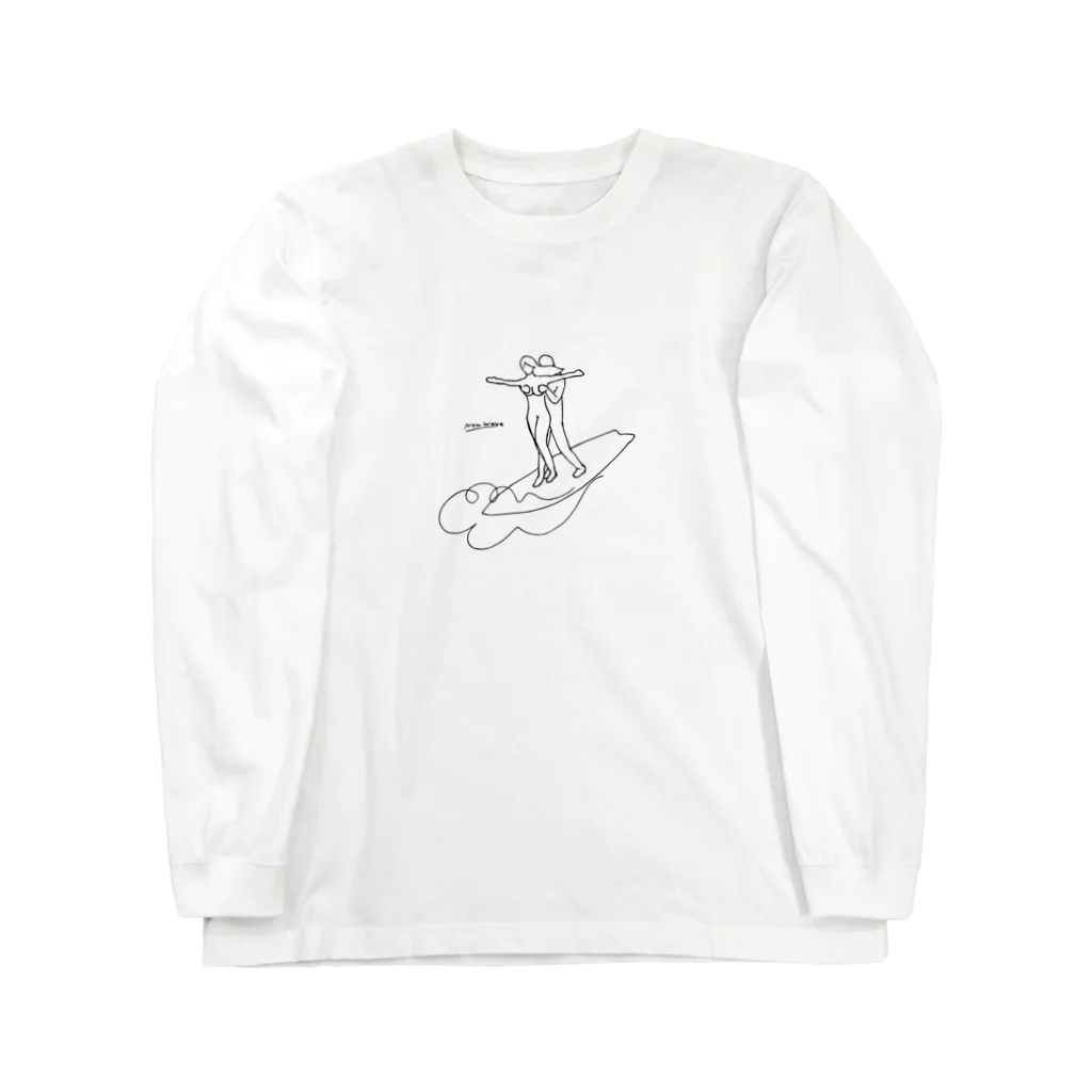 BATHTUBのニューウェーブ/New Wave Long Sleeve T-Shirt