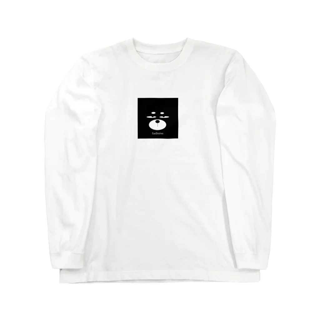 ZooBeeFooのZooBeeinu フェイス Long Sleeve T-Shirt