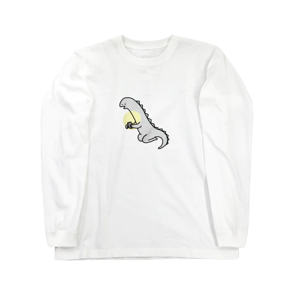 ふるえるとりのヨフカシザウルス Long Sleeve T-Shirt