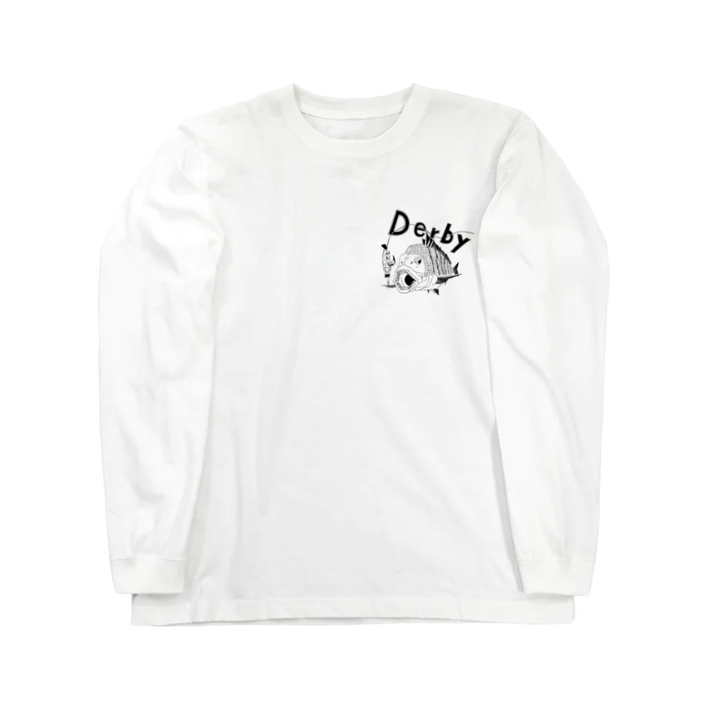 kaba88888の釣りダービー　クロダイ  Long Sleeve T-Shirt