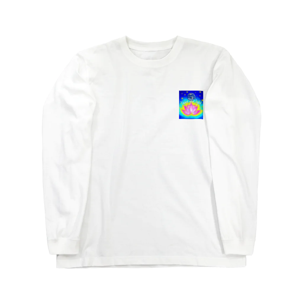 Colorful LeafのShare your light ロングスリーブTシャツ