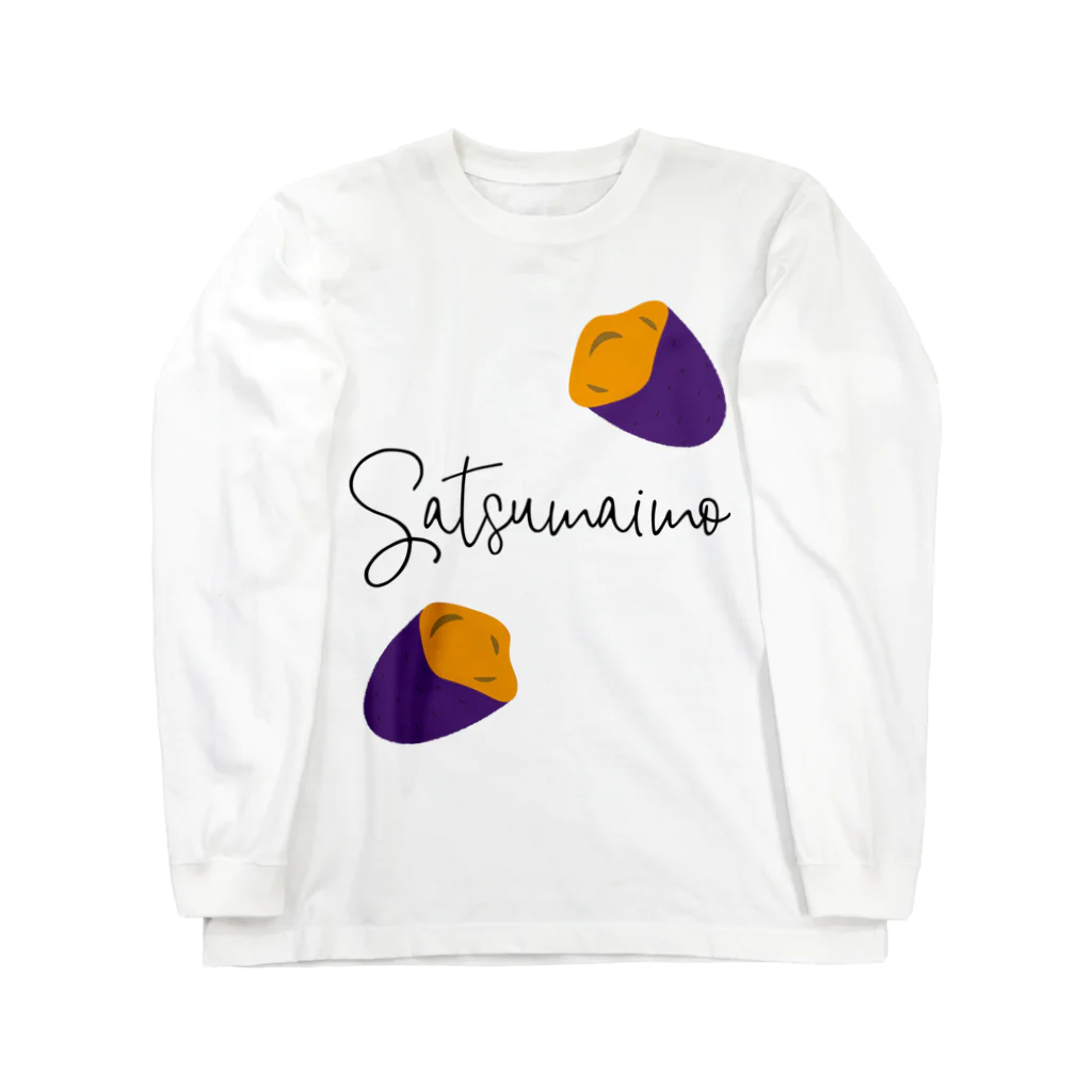 kenta shopのSatsumaimo Long Sleeve T-Shirt