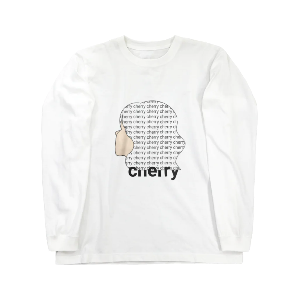 しろくまのCherry ロングスリーブTシャツ