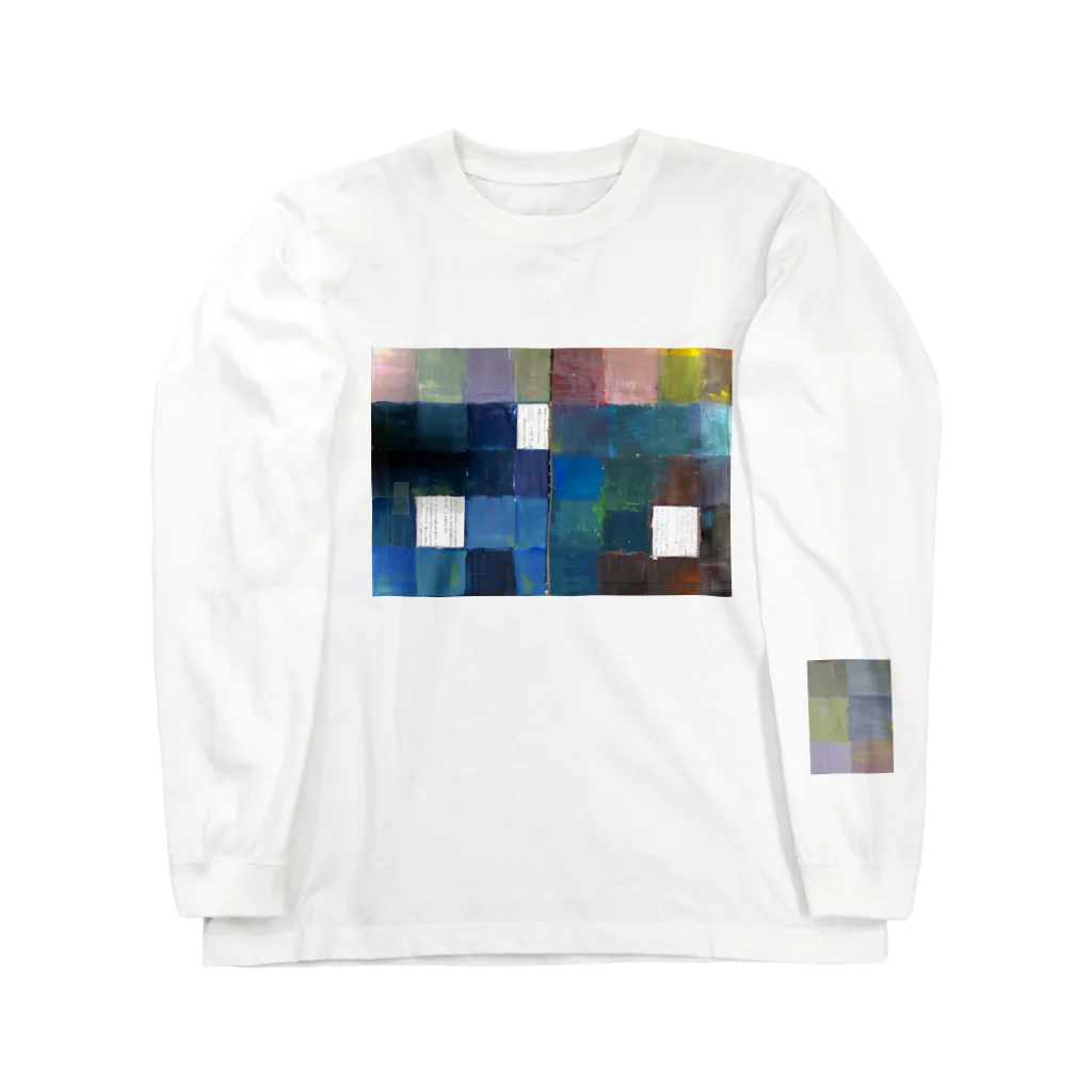 イイイロドリのコとバ Long Sleeve T-Shirt