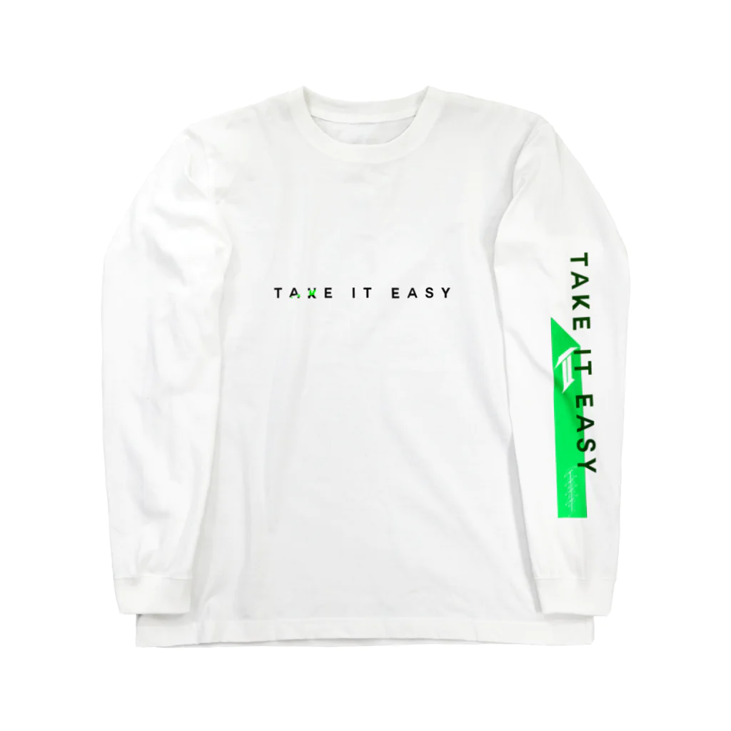 T.I.E STOREのT.I.E GREEN ロングスリーブTシャツ