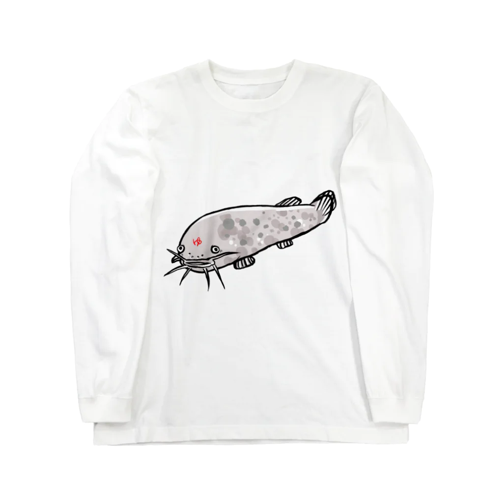 スパイダー温泉のデンキナマズ  Long Sleeve T-Shirt