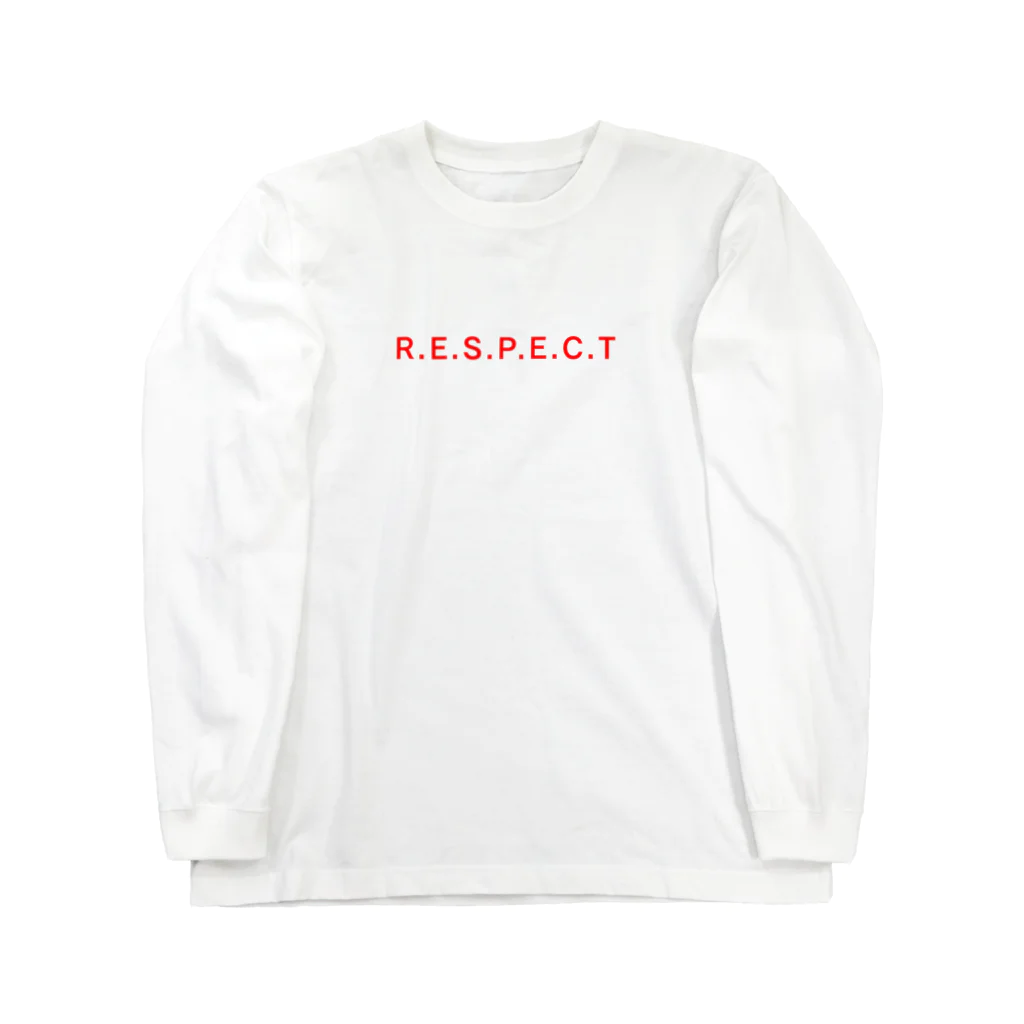 HIP HOP ネタ　映画ネタのRESPECT Long Sleeve T-Shirt