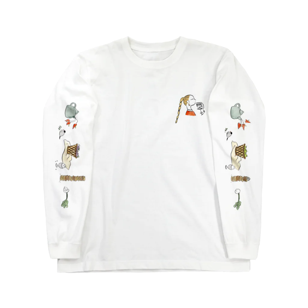 大津萌乃の紅茶をたしなむ Long Sleeve T-Shirt