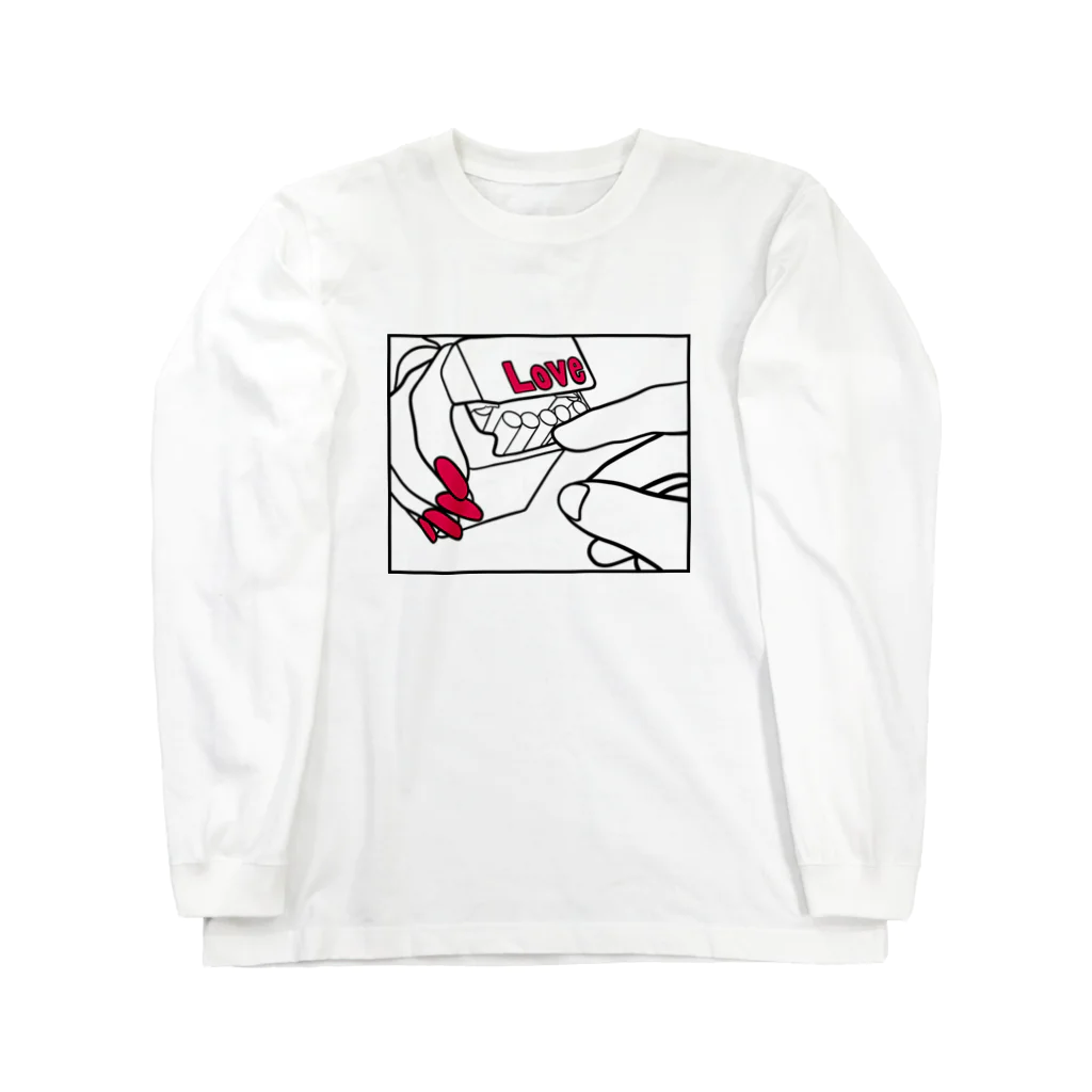 87の喫煙者になった理由 Long Sleeve T-Shirt