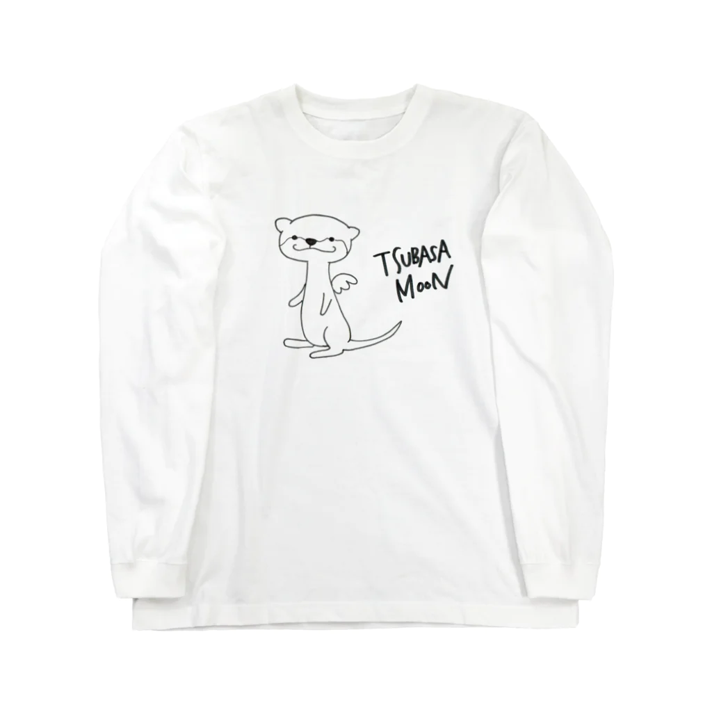 tsubasamoonのTSUBASAMooN 天使のカワウソちゃん SIMPLE Long Sleeve T-Shirt