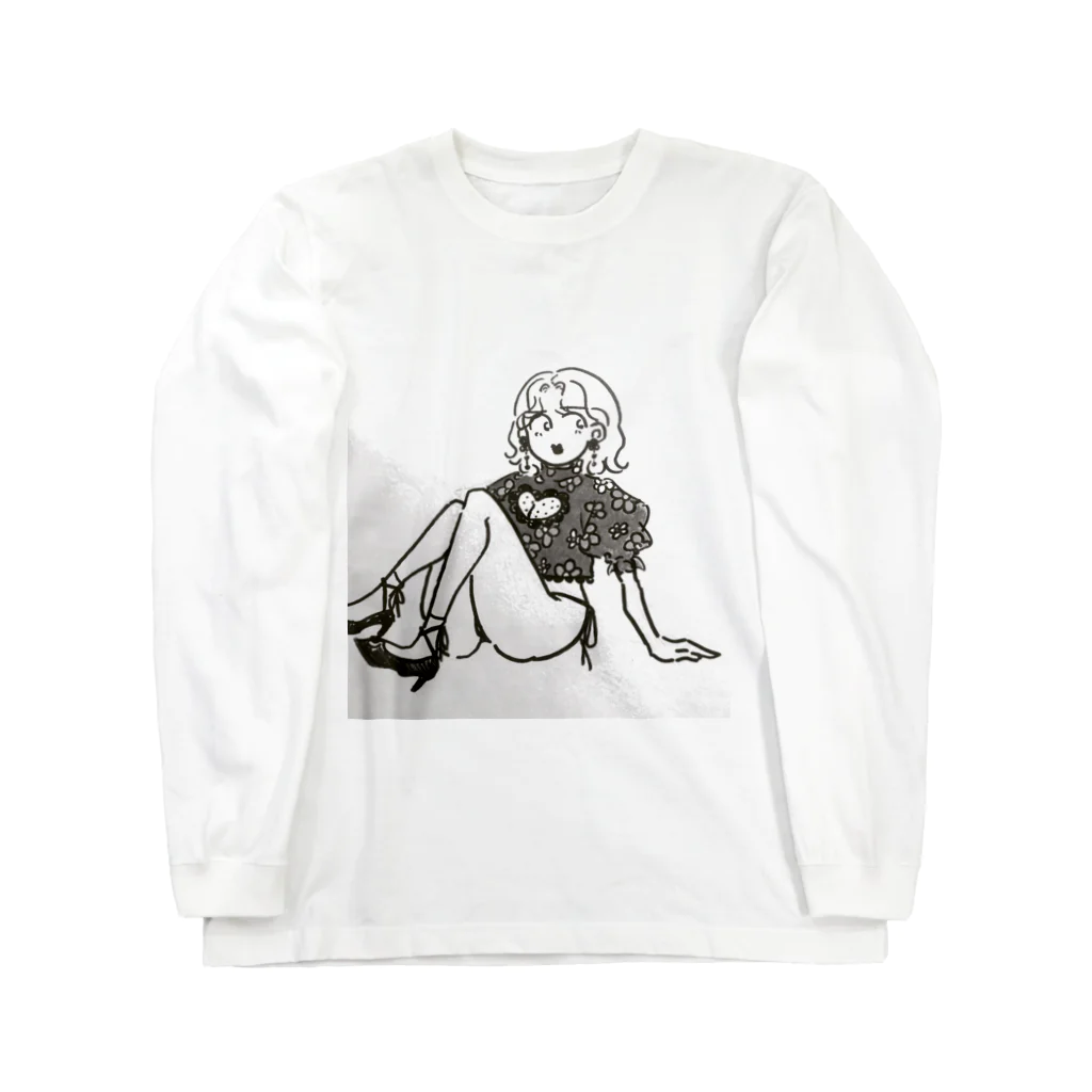 ゼウスのセクシーちゃん Long Sleeve T-Shirt