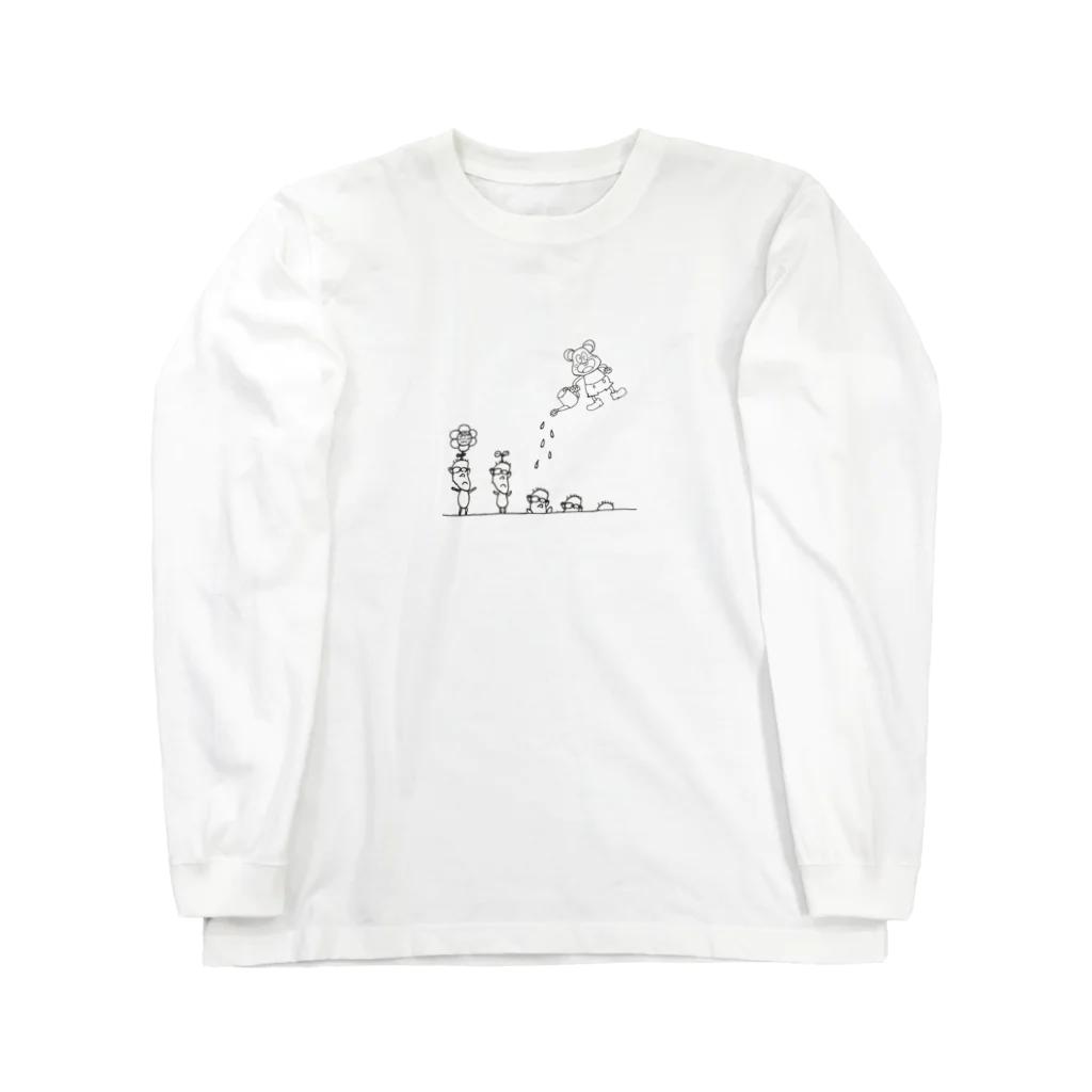 chai0414のいわさわくん ロングスリーブTシャツ