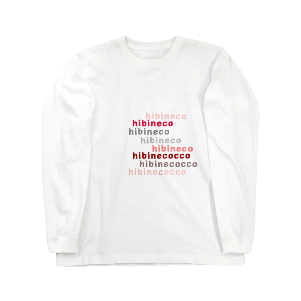 hibinecoのhibineco／hibinecocco ロングスリーブTシャツ