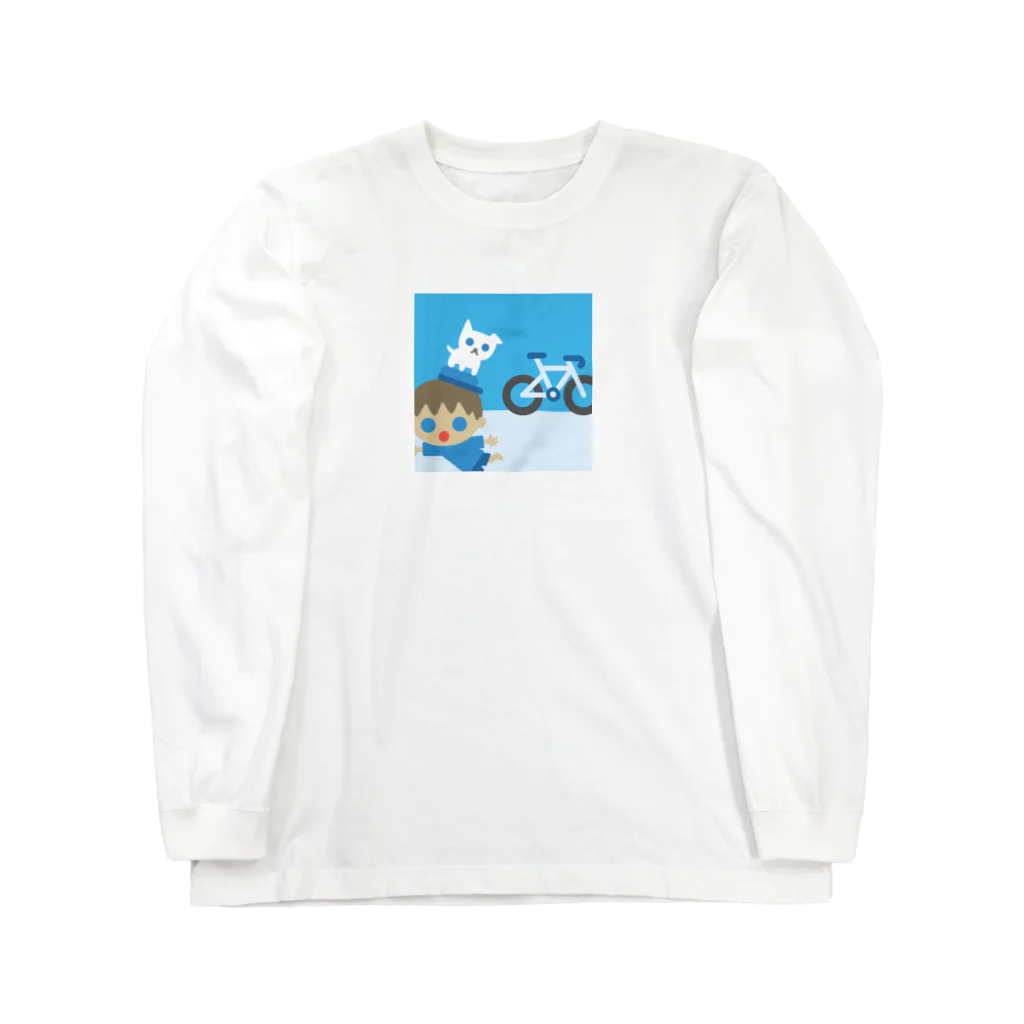 ゆきロゴの運転ボーイ！ ロングスリーブTシャツ