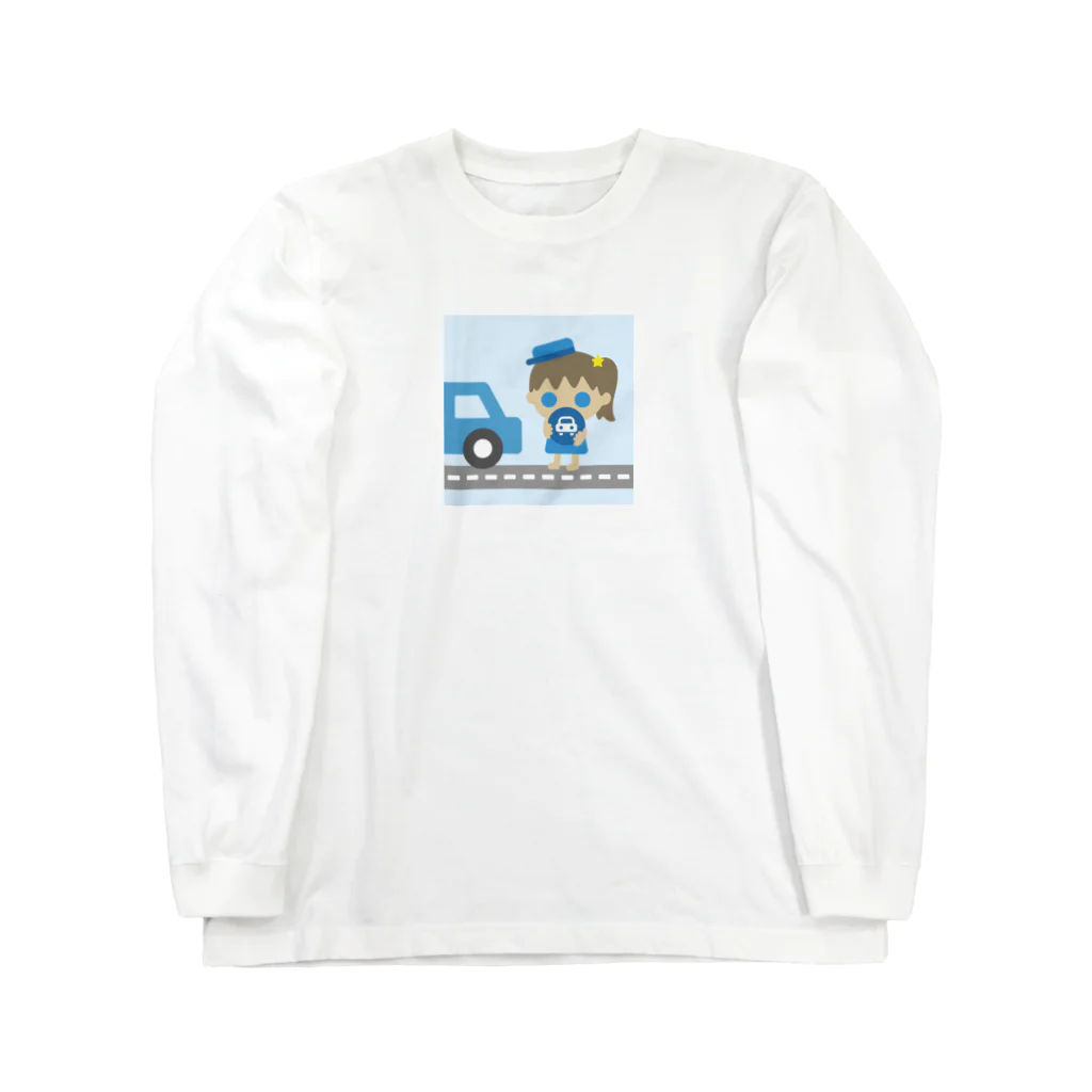 ゆきロゴの運転ガール！ Long Sleeve T-Shirt