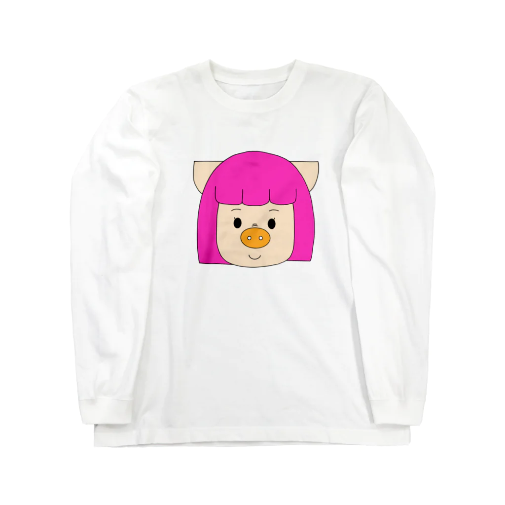 三匹の子むすめのはーちゃん Long Sleeve T-Shirt