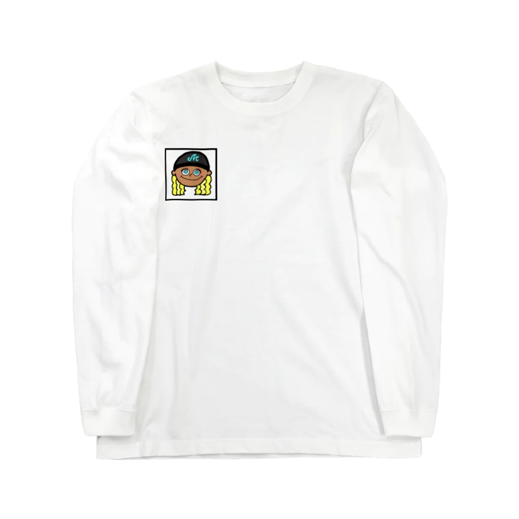 mahiloの〰︎mahilo〰︎ sticker2 ロングスリーブTシャツ