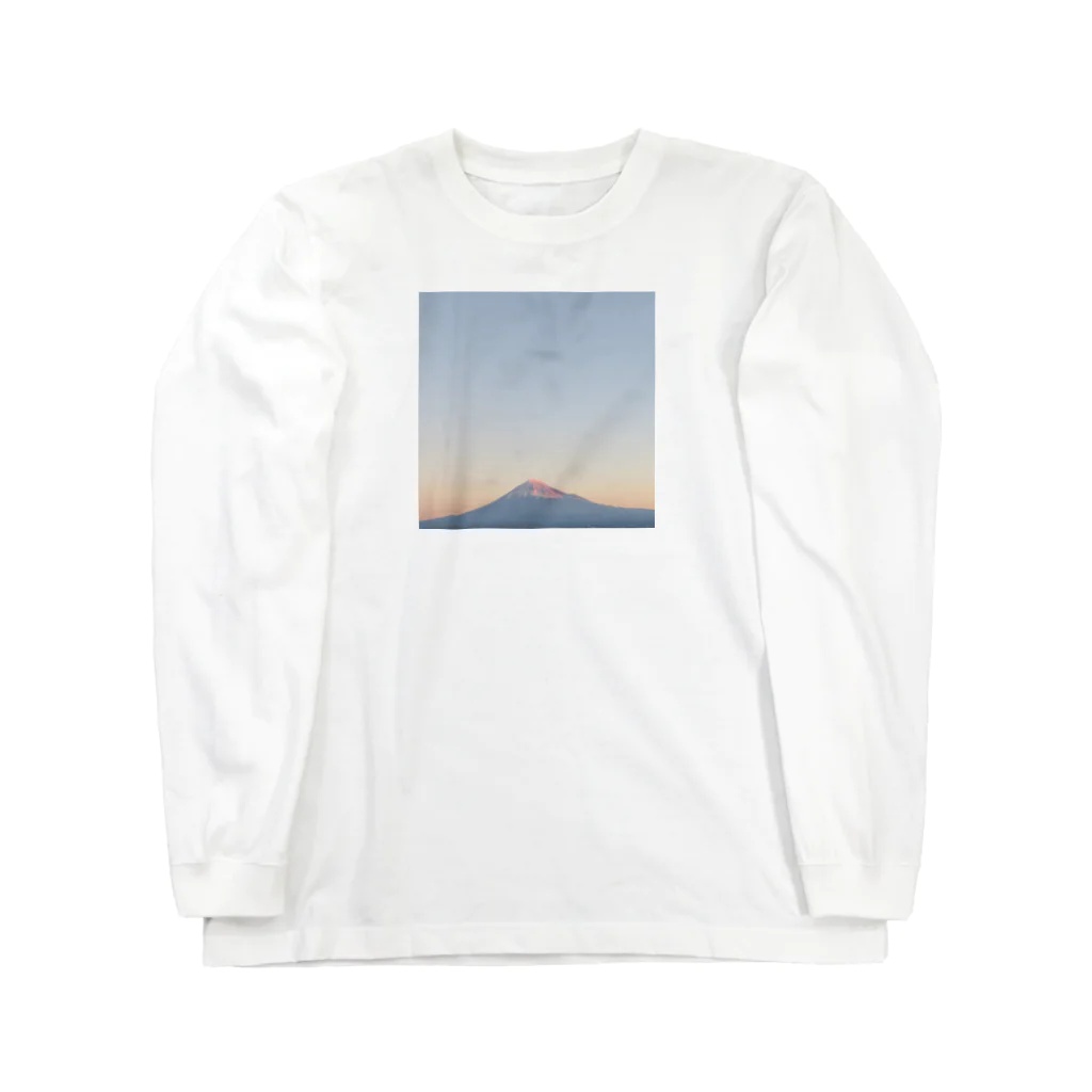 ENDER_007_Sの富士山_元旦_正 ロングスリーブTシャツ