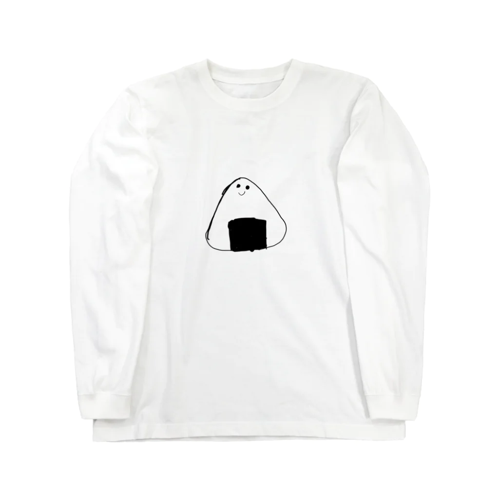 蒼天イソノボンボンのおにぎり Long Sleeve T-Shirt