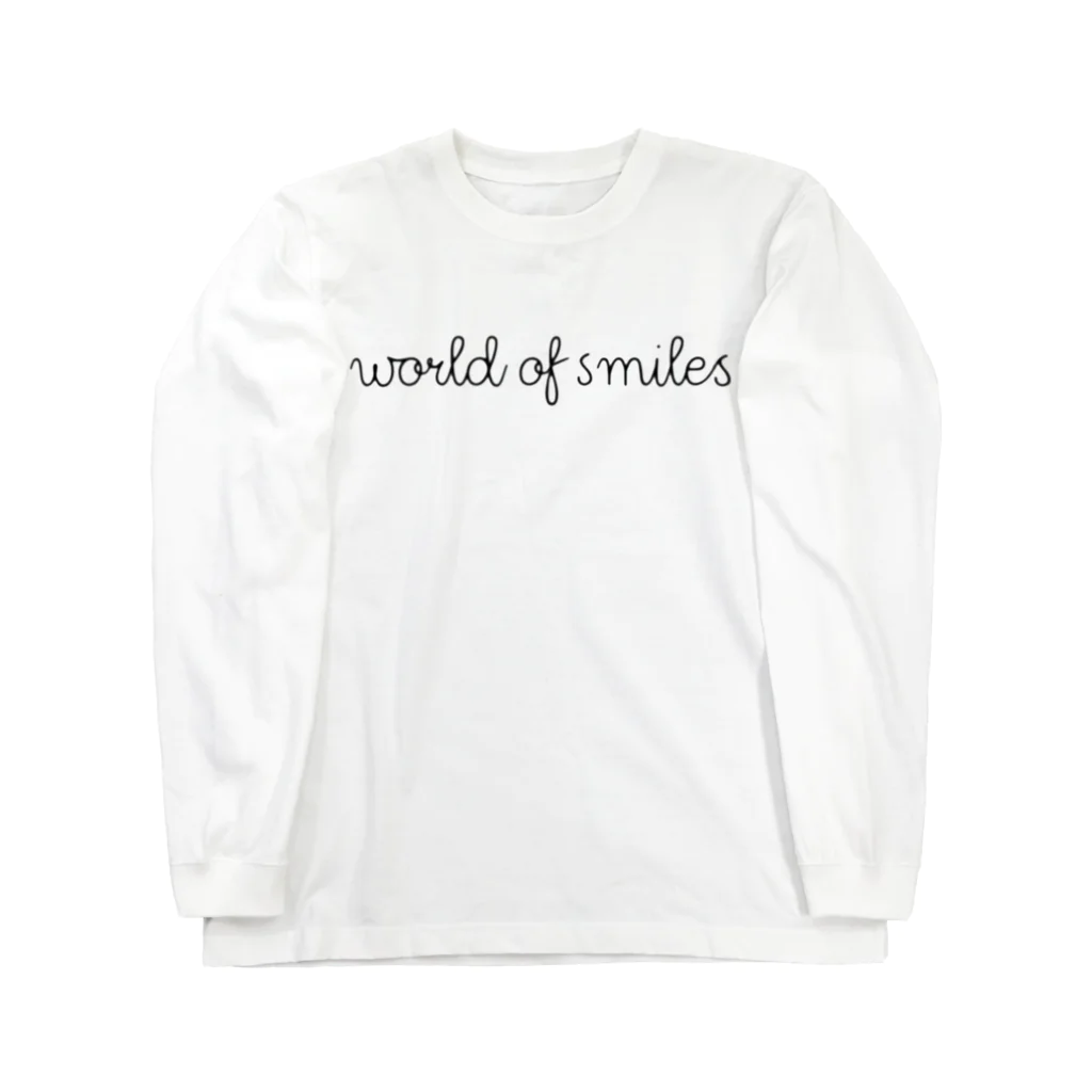 WorldofsmilesのWorld of smiles ロングスリーブTシャツ ロングスリーブTシャツ