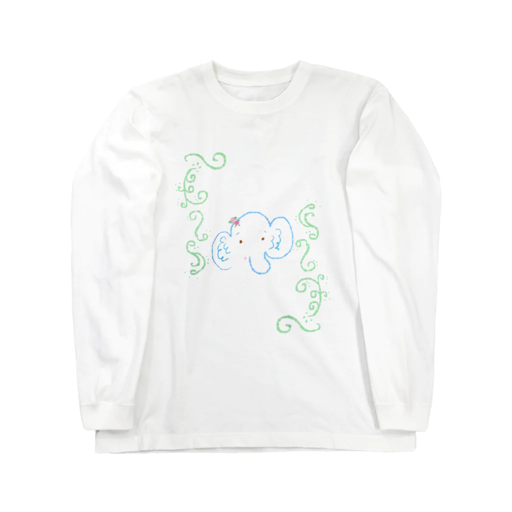 はなーズしょぺpaOのぱおちゃん長そで(お花おすましロココ) Long Sleeve T-Shirt