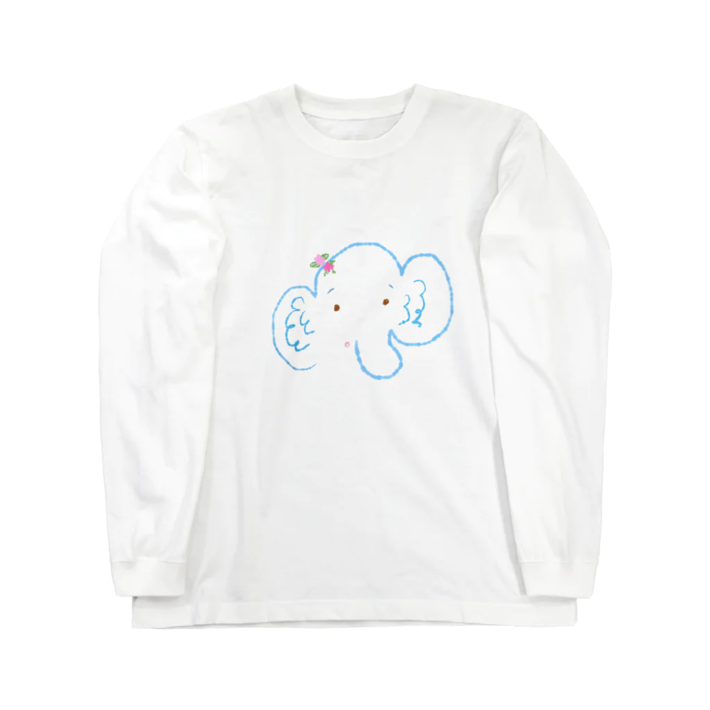 はなーズしょぺpaOのぱおちゃんてぃーしゃつ(おはなおすまし) Long Sleeve T-Shirt