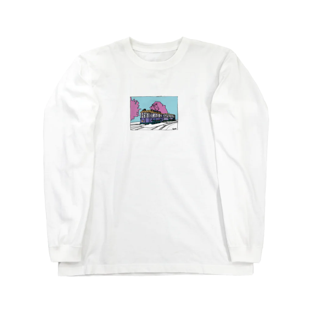 Space Gのtrain de go Long Sleeve T-Shirt