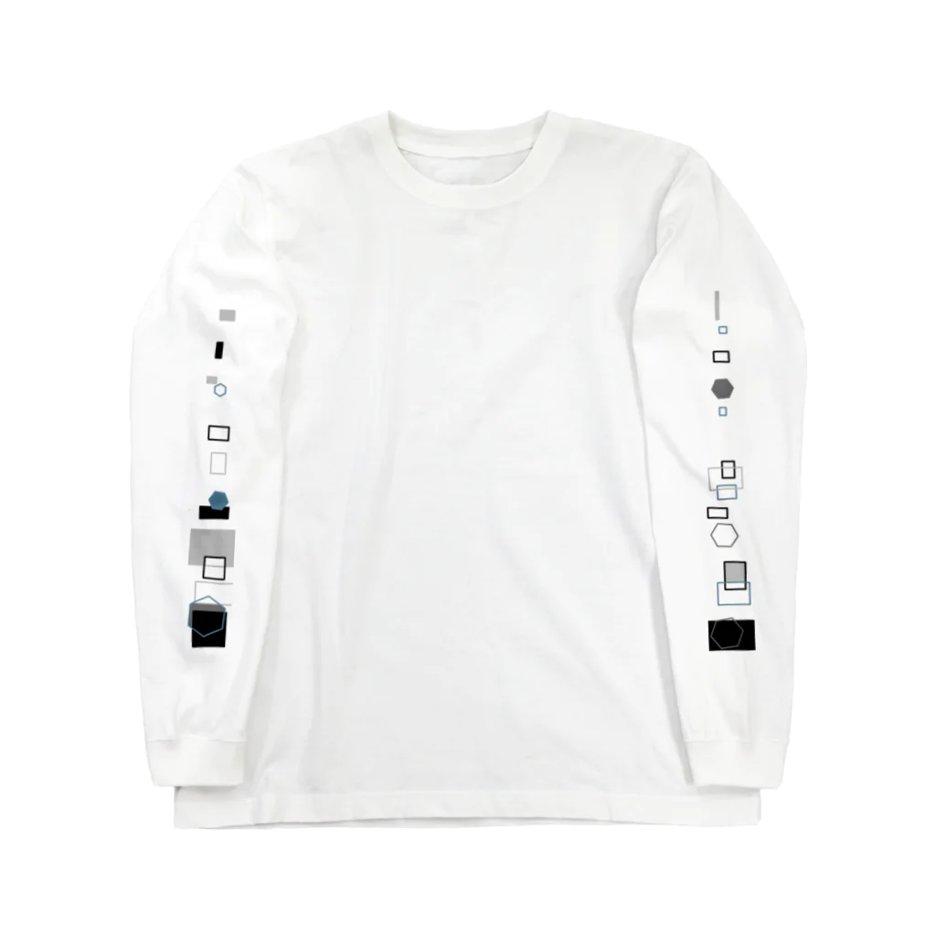 dashimakimakiの図形 Long Sleeve T-Shirt