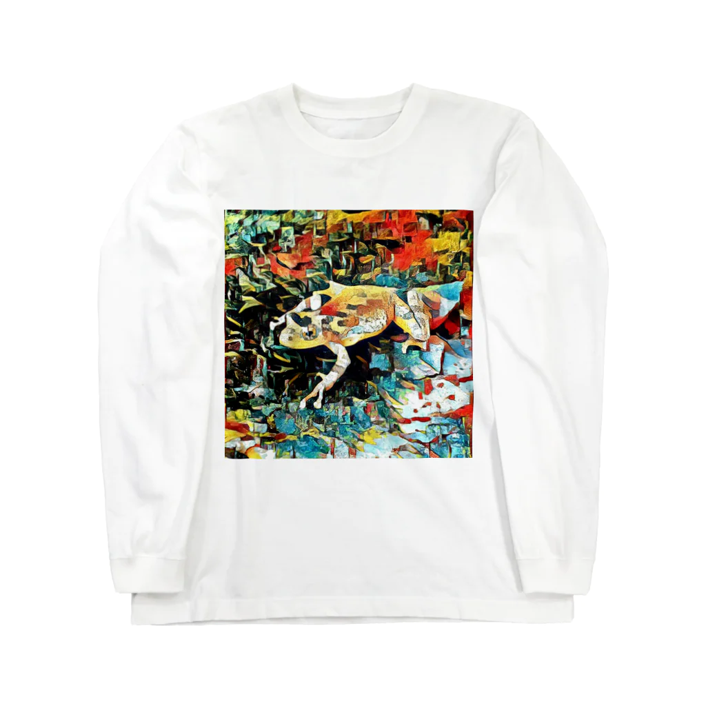 Fantastic FrogのFantastic Frog -Plein Air Version- Long Sleeve T-Shirt