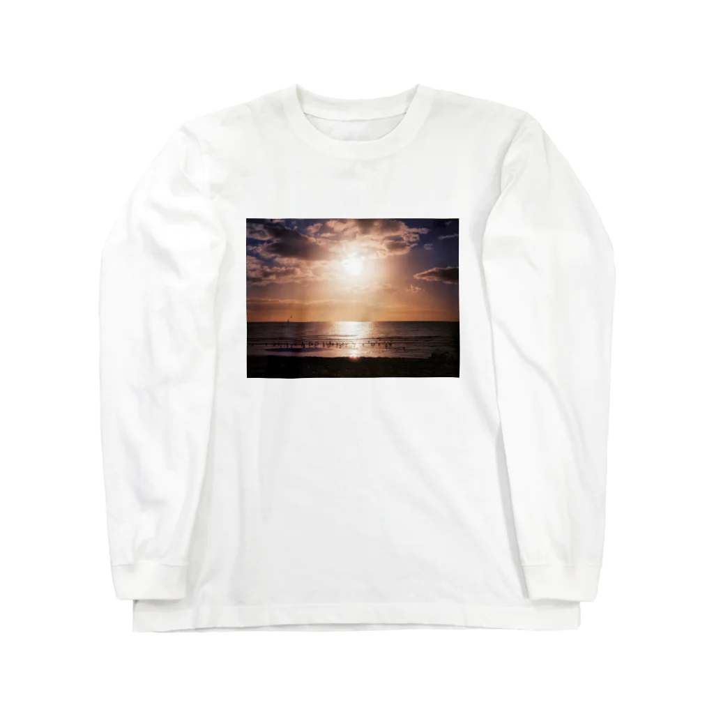 風景写真のオーストラリア 風景写真 Long Sleeve T-Shirt