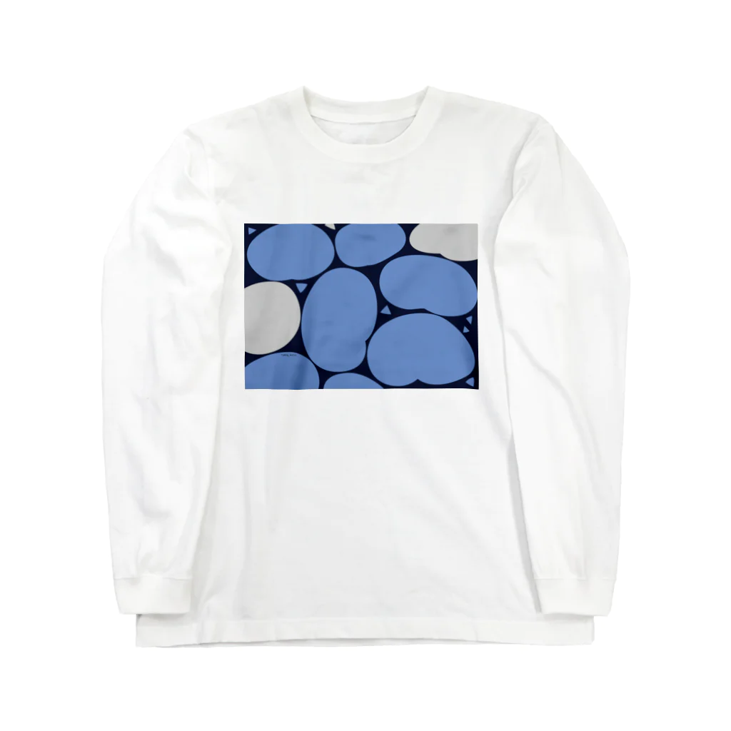 fuminghasegawa_artworkのあおいもちもち Long Sleeve T-Shirt