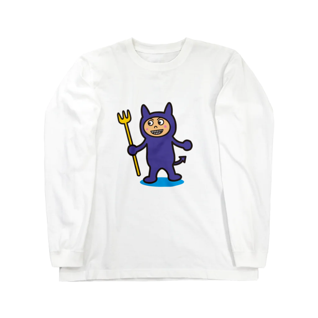 ハマダ ミノルの破壊王子・デビルくん ロングスリーブTシャツ