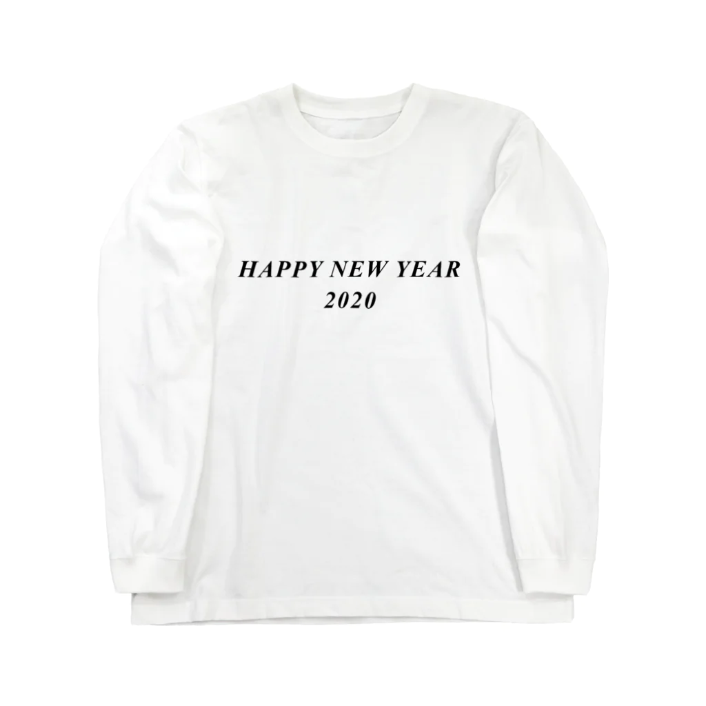 hikikomoriのHAPPY NEW YEAR 2020 ロングスリーブTシャツ