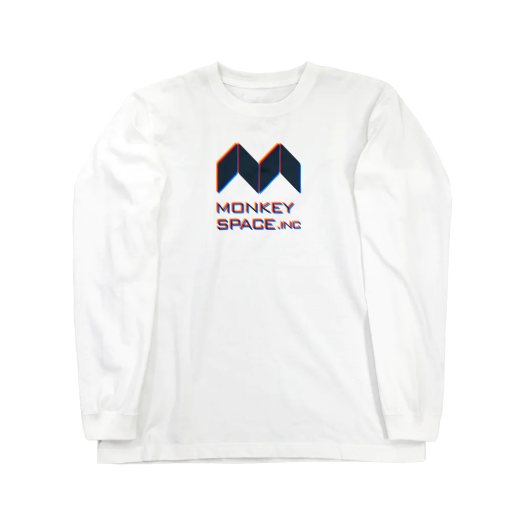 monkey spaceのはんずれロゴT Long Sleeve T-Shirt