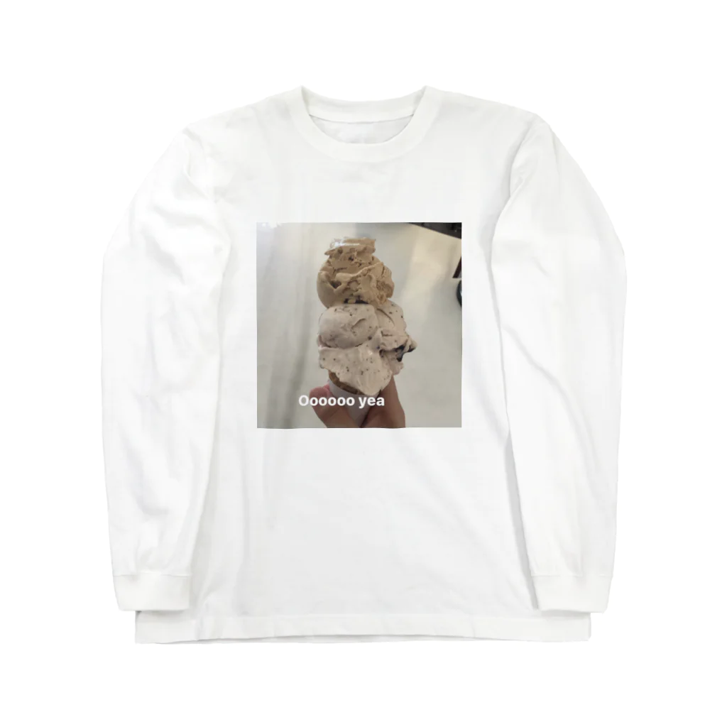 hani_natsukiのice cream Long Sleeve T-Shirt