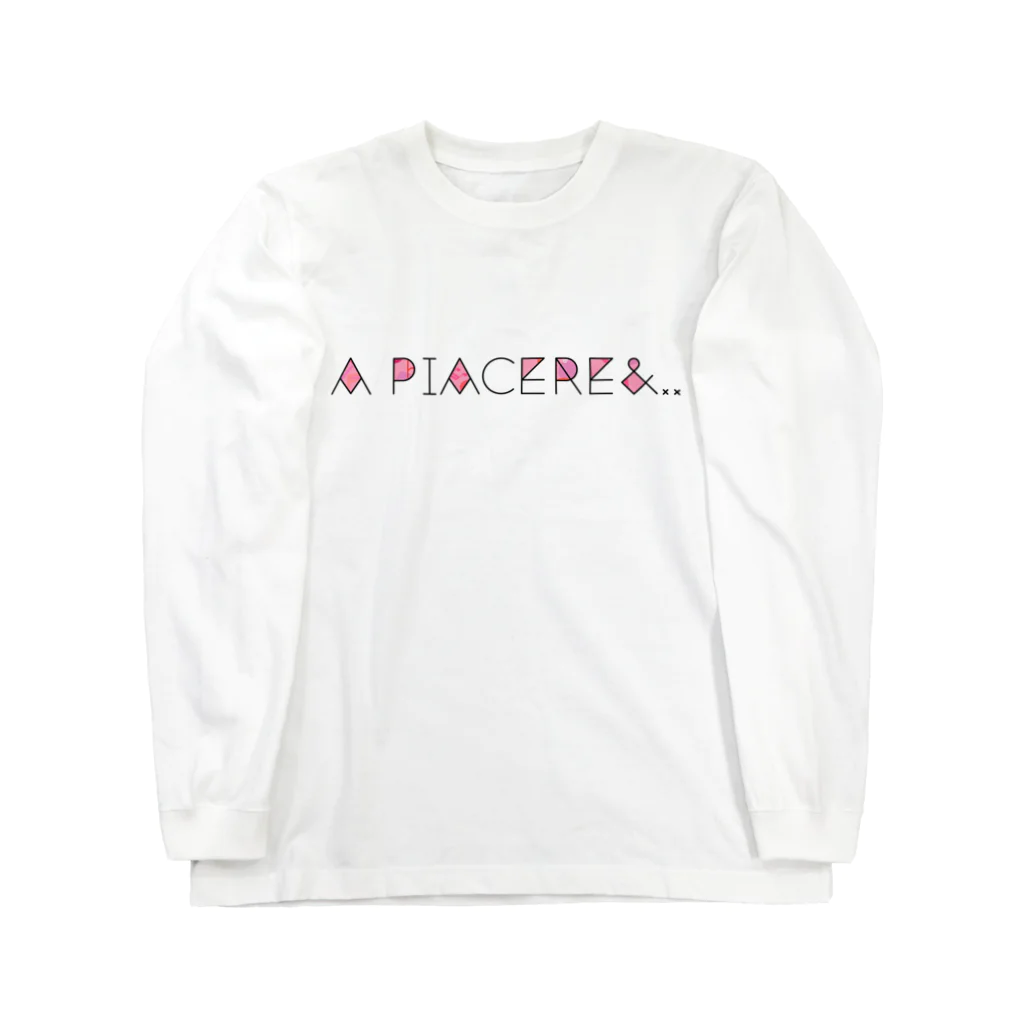 a piacere&.. (アピアチェーレ)のapia&.. Long Sleeve T-Shirt