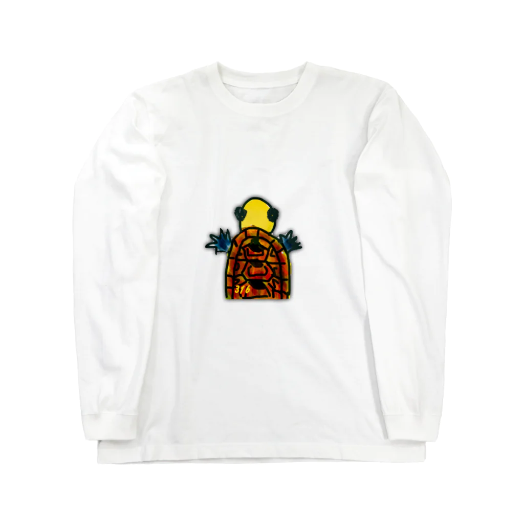 316(MIHIRO)のイシガメーくん Long Sleeve T-Shirt