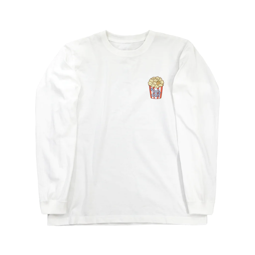 りろる。の福豆さんポップコーン Long Sleeve T-Shirt