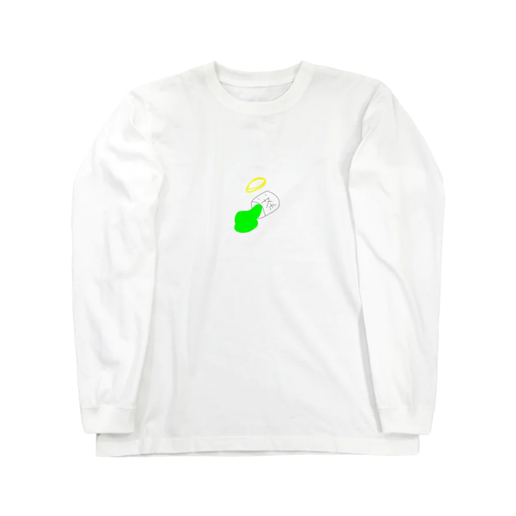 疲労ちゃおちゃんの天に召されるお茶 Long Sleeve T-Shirt