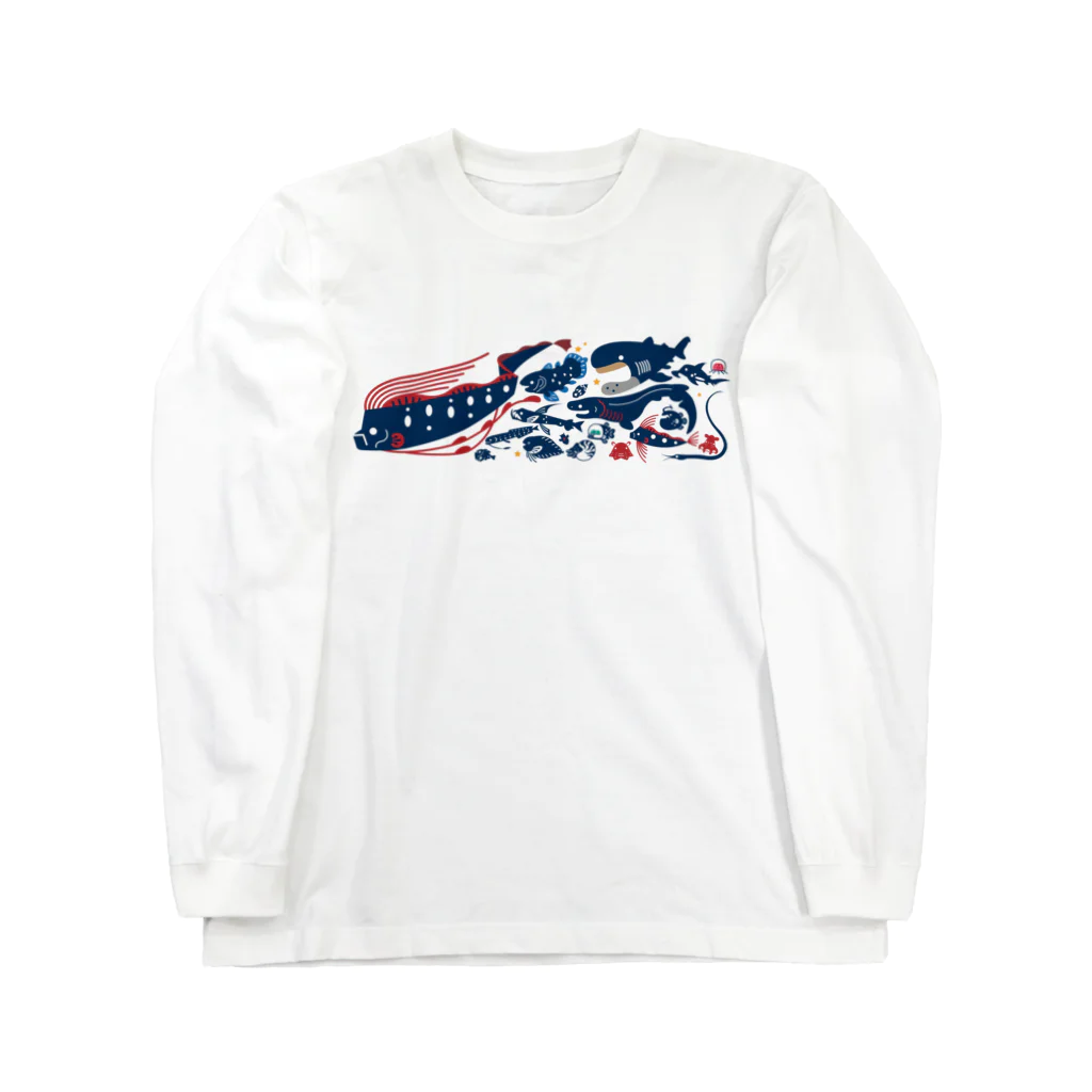 みなとまち層の深海魚A Long Sleeve T-Shirt