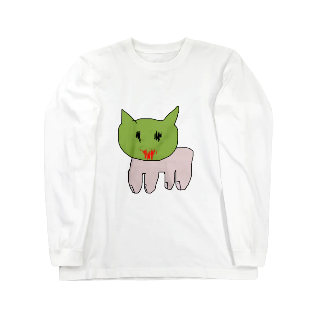 ヨロスーのPicture cat Long Sleeve T-Shirt